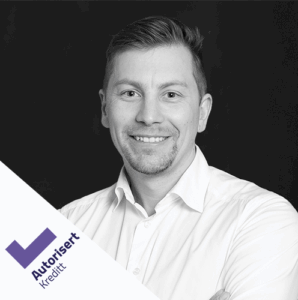 Anders Fagerli autorisert rådgiver kreditt lite profilbilde sort hvitt