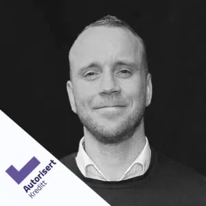 Andreas Wahlmann autorisert rådgiver kreditt lite profilbilde sort hvitt