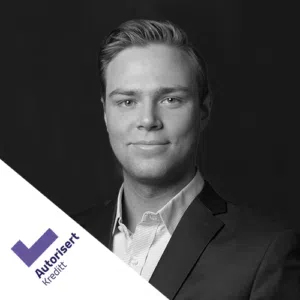 Bjørn Bergene autorisert rådgiver kreditt profilbilde lite i sort hvitt