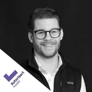 Even Røsæther autorisert rådgiver kreditt profilbilde lite sort hvitt