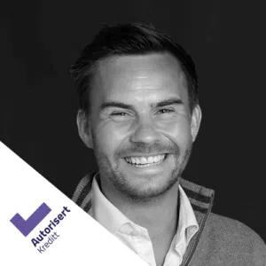 Filip Audunhus autorisert rådgiver kreditt profilbilde lite sort hvitt