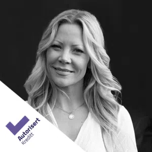 Heidi Hungnes autorisert rådgiver kreditt profilbilde lite i sort hvitt