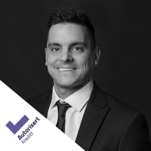 Anton Kovacevic autorisert rådgiver kreditt profilbilde lite i sort hvitt