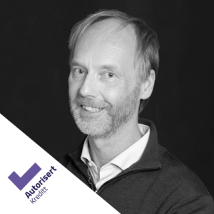 Tom Kenneth Tømmerås autorisert rådgiver kreditt lite profilbilde i sort hvitt