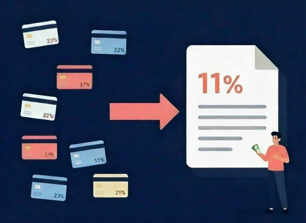 refinansiere kredittkort