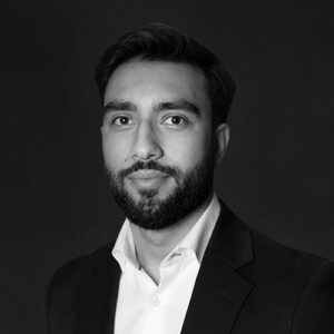 Hassan Ahmed profilbilde lite sort hvitt