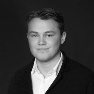 Victor Nielsen profilbilde sort hvitt