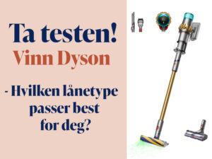 Hvilket lån passer for deg