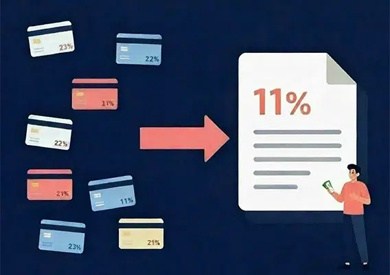 Refinansiering av kredittkort
